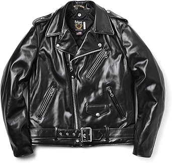 Amazon | [ショット] 613UHT HORSEHIDE ONE STAR ライダースジャケット